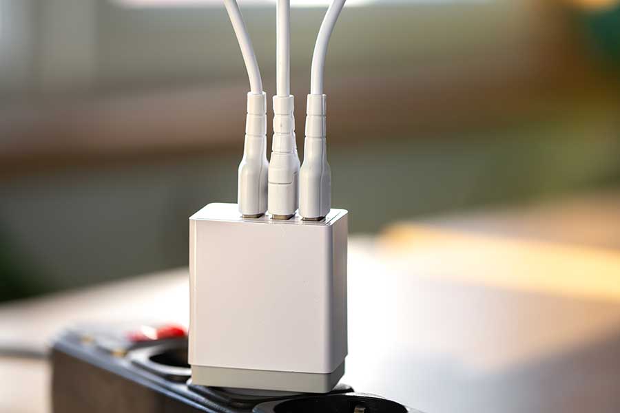 White USB Charger